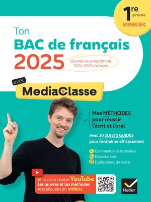 cover image of Ton Bac de français avec MediaClasse: Bac 2025 (programme d'oeuvres 2024-2025)